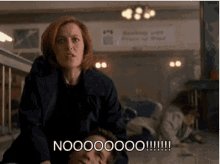 Scully Xfiles GIF - Scully Xfiles Noo GIFs