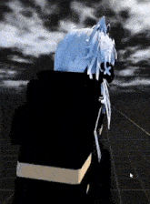 a computer generated image of a person 's head with a x on it