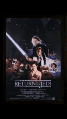 starwars return of the jedi poster