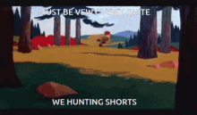 hunting shorts elmer quite shh