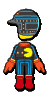 Pac-man Mii Racing Suit Pac Man Sticker - Pac-man Mii Racing Suit Pac Man Mii Stickers