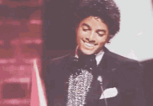 Michael Jackson Award Speech GIF - Michael Jackson Award Speech Smile GIFs