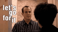 Letsgoforit GIF - Arrested Development Tony Hale Buster Bluth GIFs