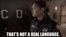 Station19 Dean Miller GIF - Station19 Dean Miller Thats Not A Real Language GIFs