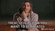 Treat Others How You Want To Be Treated 24kgoldn GIF - Treat Others How You Want To Be Treated 24kgoldn Released GIFs