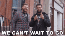 We Cant Wait To Go Kyle Van Noy GIF - We Cant Wait To Go Kyle Van Noy Ted Karras GIFs
