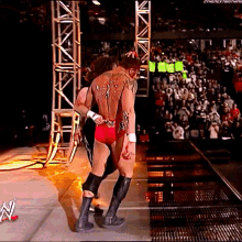 Mick Foley Throws GIF - Mick Foley Throws Randy Orton GIFs