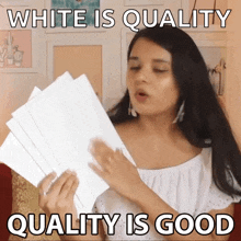 Quality Is Good Ayushi Singh GIF - Quality Is Good Ayushi Singh Creations To Inspire GIFs
