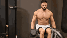 Seated Lateral Raise GIF - Seated Lateral Raise GIFs