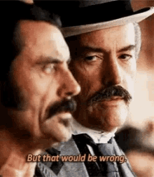 Deadwood That Would Be Wrong GIF