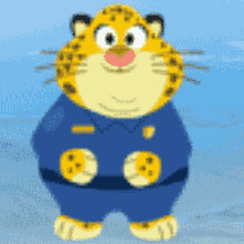 clawhauser rubbing belly
