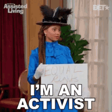 Im An Activist For Equal Rights Sandra GIF - Im An Activist For Equal Rights Sandra Assisted Living GIFs