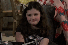Hope Giving A Smile To A Frown Coronation Street GIF - Hope Giving A Smile To A Frown Coronation Street Corrie GIFs