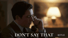 Dont Say That Prince Charles GIF - Dont Say That Prince Charles The Crown GIFs