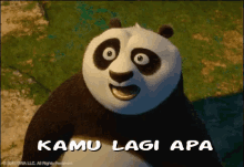 Kamu Lagi Apa GIF - Kamu Lagi Apa Kung Fu Panda Bengong GIFs