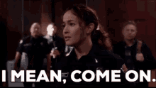 Station19 Andy Herrera GIF - Station19 Andy Herrera I Mean Come On GIFs