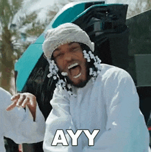 Ayy Armani White GIF - Ayy Armani White Silver Tooth Song GIFs