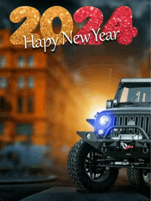 Jeep Happy New Year 2024 Images GIF - Jeep Happy New Year 2024 Images GIFs