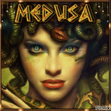 Medusa Stare GIF - Medusa Stare Snakes GIFs