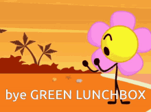 Bye Green Lunchbox Bfb GIF