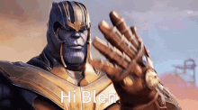 Hiblen Thanos GIF - Hiblen Hi Thanos GIFs