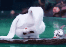 Snow Rabbit So Sad GIF - Snow Rabbit So Sad Gif GIFs