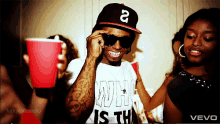 Wink GIF - Lilwayne Thecarterv Party GIFs
