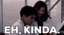 Greys Anatomy Amelia Shepherd GIF - Greys Anatomy Amelia Shepherd Eh Kinda GIFs
