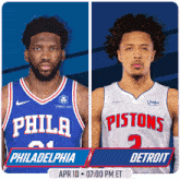 Philadelphia 76ers Vs. Detroit Pistons Pre Game GIF - Nba Basketball Nba 2021 GIFs