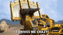 It Drives Me Crazy Dozer GIF - It Drives Me Crazy Dozer Brian Drummond GIFs