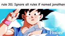Goku Goku Rule GIF - Goku Goku Rule Rule Goku GIFs