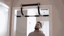 Pull Up Bar Drinking Beer GIF - Pull Up Bar Drinking Beer Drinking GIFs