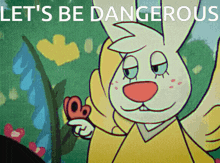Angel Hare Dangerous GIF - Angel Hare Dangerous Mischief GIFs