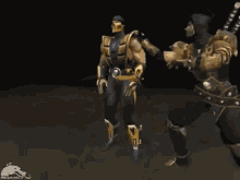 Mortal Kombat Scorpion GIF - Mortal Kombat Scorpion Neck Break GIFs