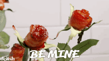 Be Mine Flowers GIF