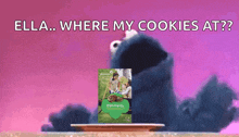 Cookie Monster Muppet GIF