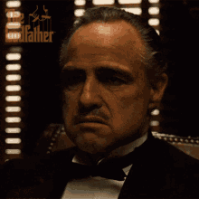 Stare Don Vito Corleone GIF - Stare Don Vito Corleone Marlon Brando GIFs