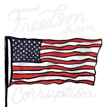freedom from corruption american flag america washington dc pass the for the people act