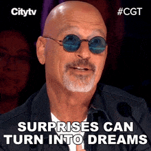 Surprises Can Turn Into Dreams Howie Mandel GIF - Surprises Can Turn Into Dreams Howie Mandel Canadas Got Talent GIFs
