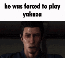 Forced Play GIF - Forced Play Yakuza GIFs