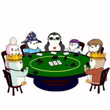 game money penguin bet poker