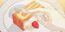 anime anime gif cake anime food food