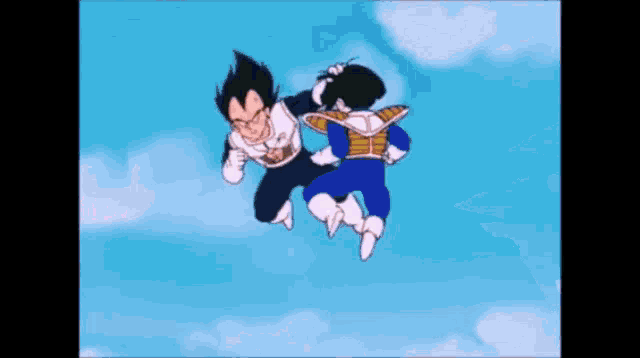 Vegeta online and Gohan