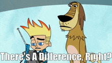 Johnny Test Theres A Difference Right GIF - Johnny Test Theres A Difference Right Difference GIFs