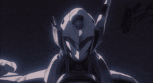 a robot has a red light on its head