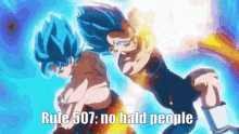 Rule507 Goku GIF - Rule507 Goku Bald People GIFs