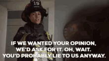 Station19 Andy Herrera GIF - Station19 Andy Herrera If We Wanted Your Opinion GIFs