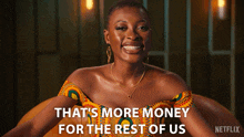 That’s More Money For The Rest Of Us Tolú GIF - That’s More Money For The Rest Of Us Tolú The Trust A Game Of Greed GIFs