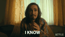 I Know Klaus Hargreeves GIF - I Know Klaus Hargreeves Robert Sheehan GIFs