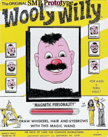the original smp prototype wooly willy magnetic personality for ages 5 thru adult
